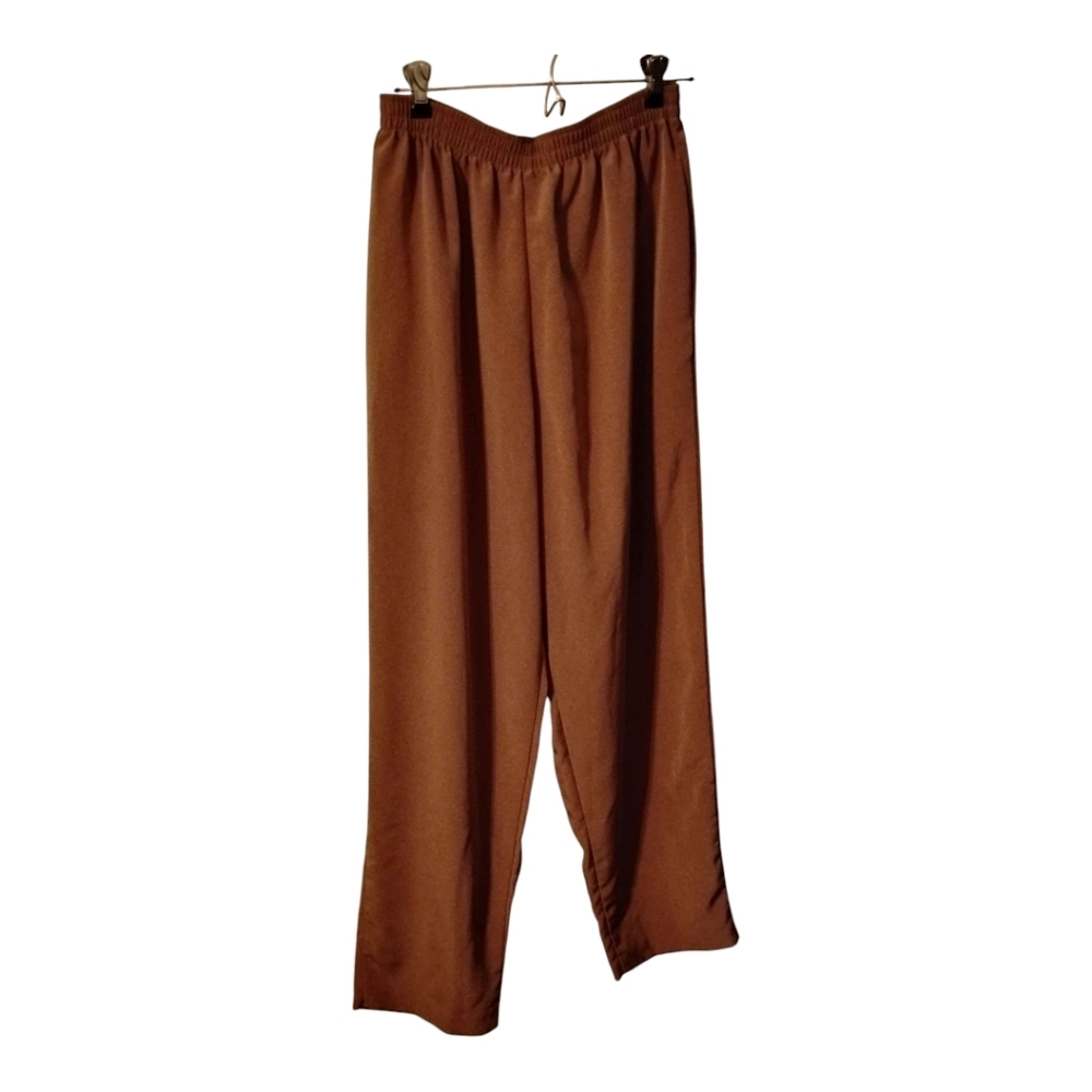 Maggie Sweet Pants, Brown, Women's Size Petite Medium, Pre-owned